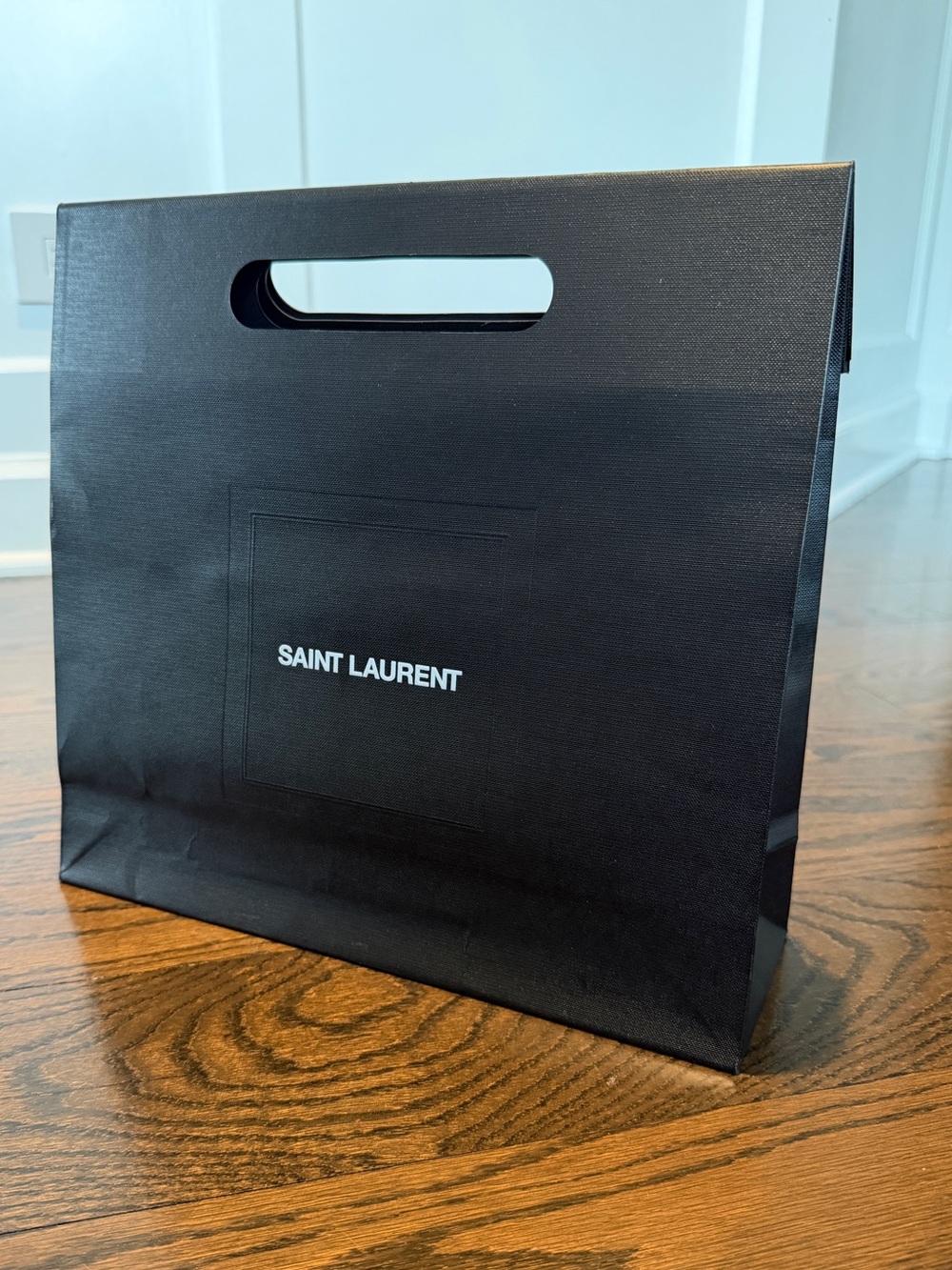 Saint Laurent Small Shopping Bag Top Handle 12x11 Like New